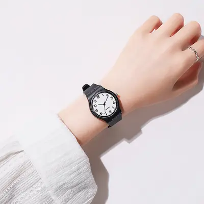 Öğrenci çocuk saati silikon kuvars saat moda izle kadın sınır ötesi e-ticaret tedarik izle üreticisi toptan