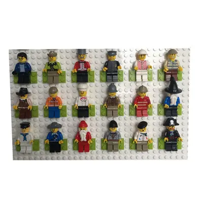 Building Block Figures Set, Small Pieces, DIY Cartoon Characters - 5