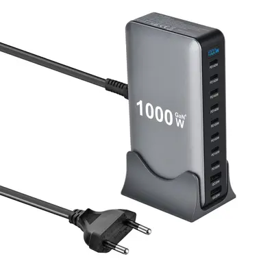1000W GaN-PD-Ladegerät mit 10 Anschlüssen - 8