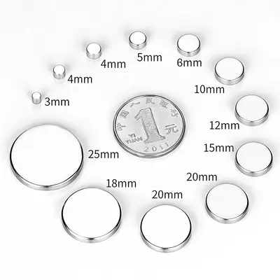 Strong Neodymium Magnets, Round Discs, N52