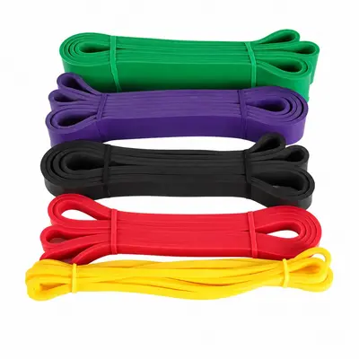Yoga-Widerstandsband Klimmzug-Hilfsband Fitness-Expander Kraftsport-Trainingsband Dehnband Kniebeuge Schultertraining
