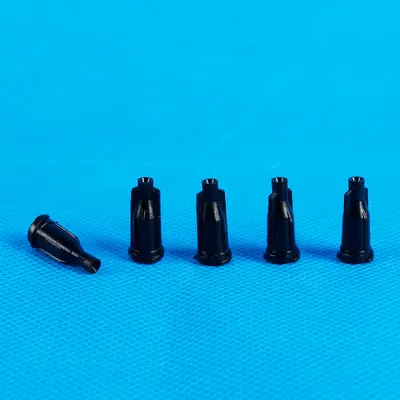Dispensing Syringe Screw Cap, PP Plastic, Disposable, Straight Mouth - 10