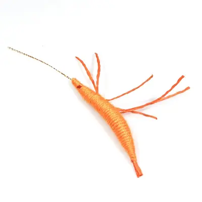Fuqia Cat Toy New Wool Shrimp Cat Self-Entertaining Happiness Toy Original Design Source Manufacturer