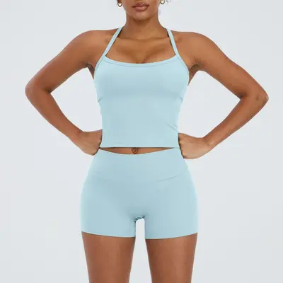 8519 Yoga Wear Set, Quick-Dry Women's Running and Fitness Clothing - 10