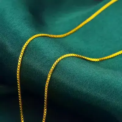 S999 Silberhalskette Kreuzanhänger Schlüsselbein - 10