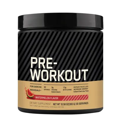 跨境热销现货锻炼前补充剂Pre Workout Powder肌酸粉300g源头工厂