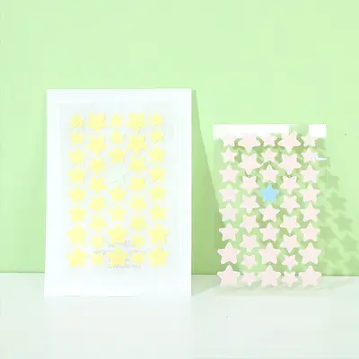 40 Pack Star-Shaped Invisible Pimple Patches, Breathable and Soothing - 3
