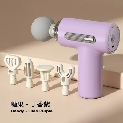 Adjustable Mini Neck Fascia Gun, Rechargeable Professional Massager - 9