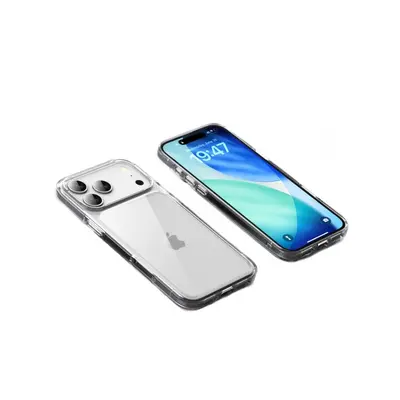 适用苹果17promax手机壳透明新款17pro保护套大孔高透防摔17air壳 - 5