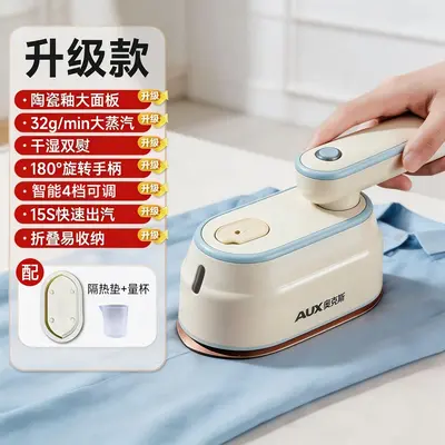Oaks Compact Foldable Steam Iron Machine Electric