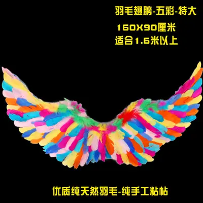Angel Feather Wings for Kids and Adults, Stage Props - 11