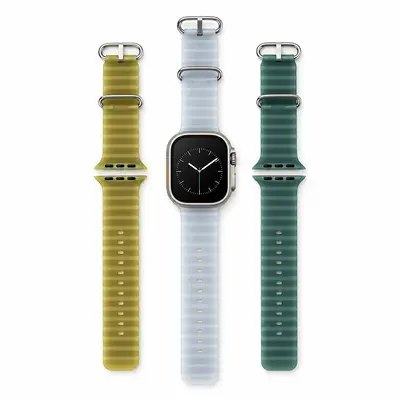 Silicone Sport Band for Apple Watch Ultra S10, 46/49mm