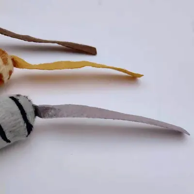 Büyük peluş fare kedi oyuncağı, gerçekçi bebek tasarımı, diş kaşıma, özelleştirilebilir