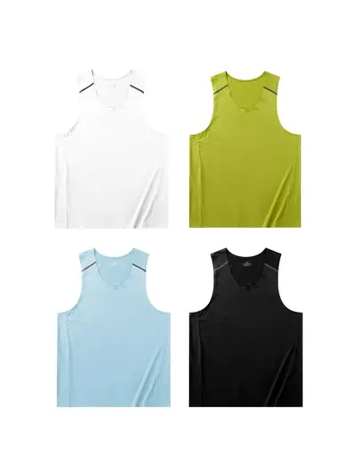 Breathable Lightweight Quick-Dry Sleeveless Sports Vest