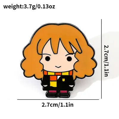 Magic Academy Themed Metal Enamel Brooch, Alloy, 182 Designs - 8