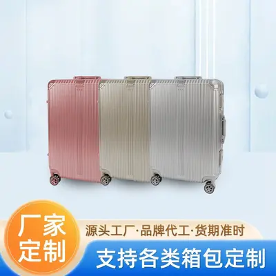 Aluminum Frame PC Luggage with Spinner Wheels, Business Trolley Case - 3