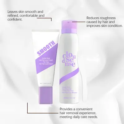 Gentle Hair Removal Set for Smooth, Silky Skin