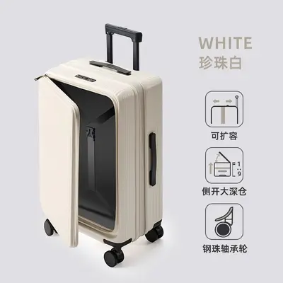 2025 Luggage 28 Inch, Front Opening, Expandable, Combination Lock - 13