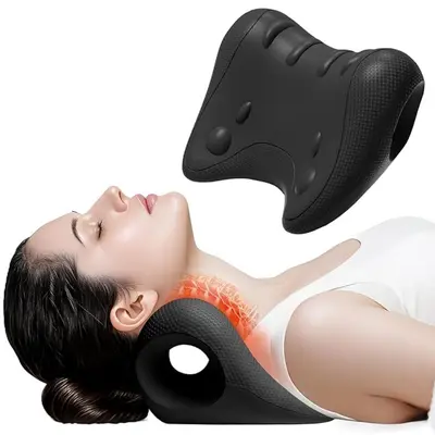 Acupressure cervical massage pillow, U-shaped with gravity massage - 2