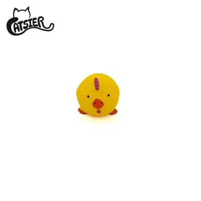 Natural Latex Dog Toy - Squeaky, Interactive - 8