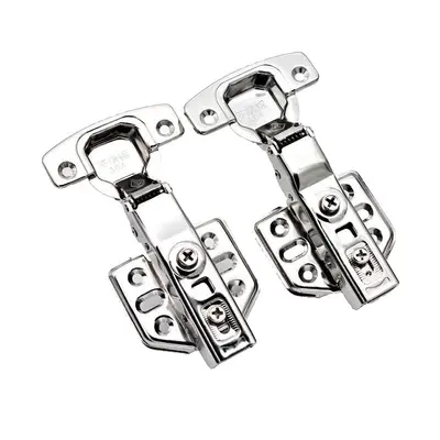 Stainless Steel Silent Hydraulic Soft-Close Hinge for Cabinet Doors - 5