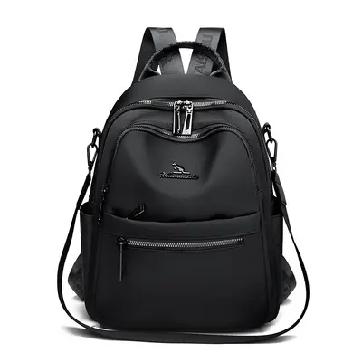 Waterproof Oxford Cloth Backpack, Lightweight, Large Capacity