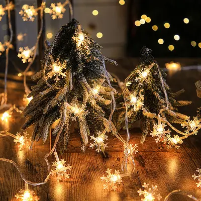 LED Christmas String Lights, Decorative Ambience Light, Festive Party Decoration - 9