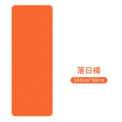 Matte PU Natural Rubber Yoga Mat, Non-Slip and Shock-Absorbing Fitness Mat - 10