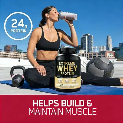 跨境亚马逊TK乳清蛋白粉whey protein powder肌肉蛋白粉定制代工 - 4