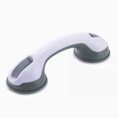 Bathroom Grab Bar, 160 kg Load Capacity, Drill-Free Vacuum Mount - 7