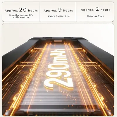 新款CY05智能眼镜高清直播录像拍照实时翻译AI对话Smart glasses - 5