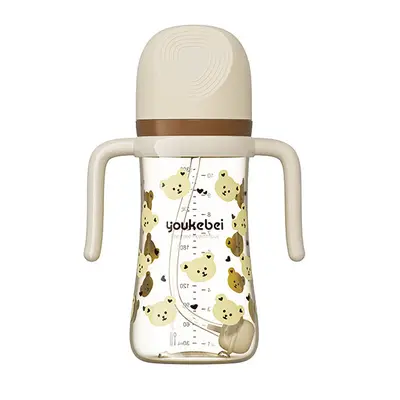 Trinklernflasche mit Strohhalm für Babys und Kleinkinder, bruchsicher, für Säuglinge ab 6 Monaten, geeignet für Kinder ab 1-2-3 Jahren, Wassertasse mit Strohhalm