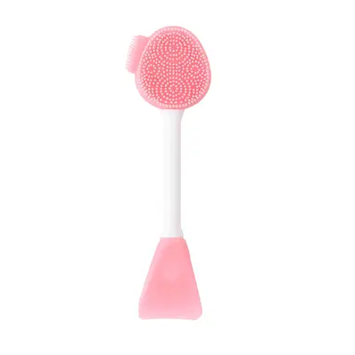 Neue Gesichtsreinigungsbürste, Beauty-Schlammmaskenbürste, DIY-Schönheitswerkzeug, Maskenapplikatorstab, Make-up-Reiniger, doppelzweck-Silikon-Gesichtsreinigungsbürste