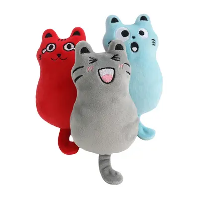 Kedi serisi peluş köpek oyuncağı, sesli, sıkıntı giderici - 5