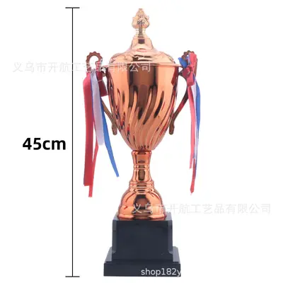 Gold, Silver and Bronze Metal Trophy Cups for School Sports - 12