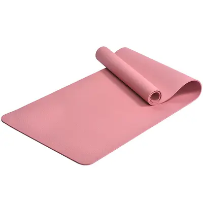TPE Non-Slip Yoga Mat with Knee Protection, Thick Home and Sports Use