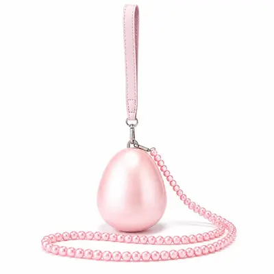 Women's Single Shoulder Crossbody Bag, Special Shaped Acrylic Shell Clutch for Weddings - 10
