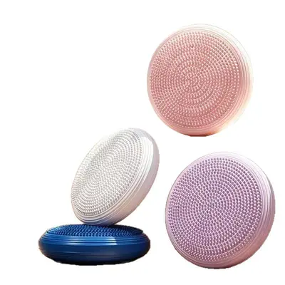 Yoga Denge Yastığı, PVC Denge Diski, Masaj Topu, Rehabilitasyon