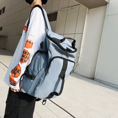 Rucksack Nylon Damentasche Große Kapazität Wanderrucksack Outdoor Sport Sporttasche bequem komfortable Schultergurt Reiserucksack