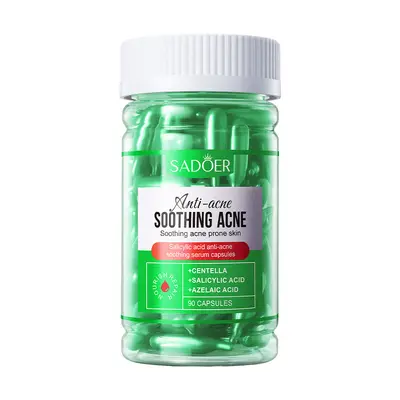 Grenzüberschreitender Sofortverkauf Essenz-Kapseln SADOER Boswellia Vitamin E Ceramid feuchtigkeitsspendende Essenz Export-Fabrik-Maßanfertigung - 12