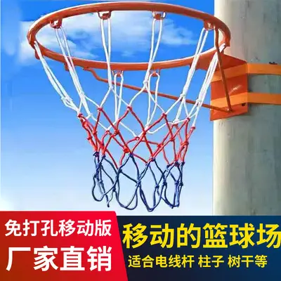 Ev tipi standart basketbol potası, duvara monte, taşınabilir