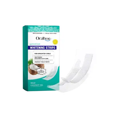 ORALHOE Teeth Whitening Strips, Removes Stains and Yellowing - 5