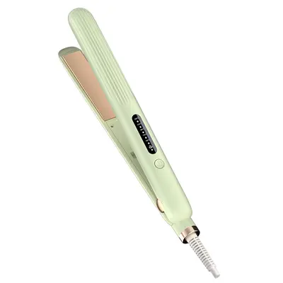2-in-1 Hair Straightener and Curler Flat Iron Mini Portable Hair Straightening and Curling Tool for Bangs - 8