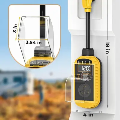 Sample Shot RV Surge Protector 30A, RV Surge Protector with Display 30A Factory Direct Sale
