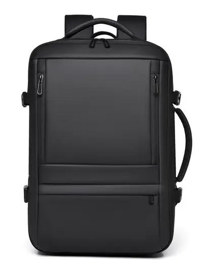 Men's Backpack, Expandable, with Laptop Compartment for Business and Travel - 6