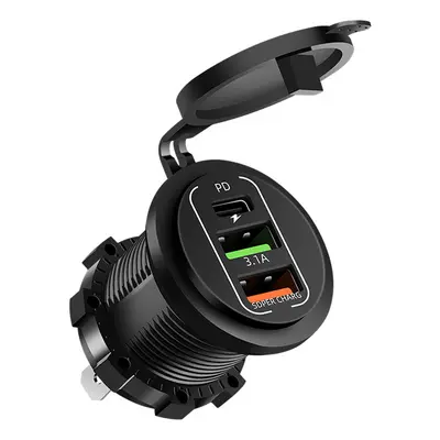 120W 4-Port Super Fast Car Charger with Digital Display - 10