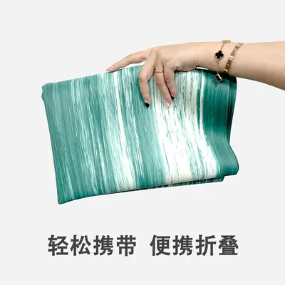 1.5mm Pure Rubber Yoga Mat, Non-Slip, Foldable, Portable - 4
