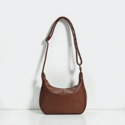 Soft Leather-Look Women's Mini Tote Bag with Adjustable Shoulder Strap - 8