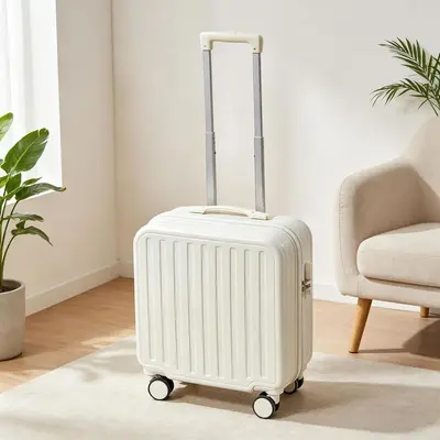 Luggage 18-20 inch, durable, password lock, student model - 9