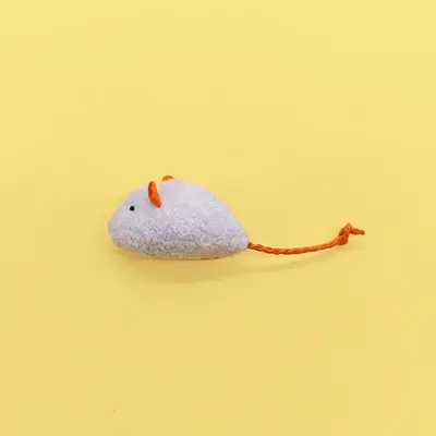 Realistic Mouse Cat Toy Set, Chew-Resistant, Includes Catnip - 8